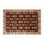 Tapis d'intérieur et d'extérieur brun français-1322008055