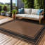 Tapis brun doré intérieur / extérieur Waikiki-382026961