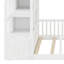 Lit superposé sécuritaire au sol, escalier de rangement pratique-129754657