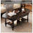 Minimalist vintage oval solid wood coffee table-110778842