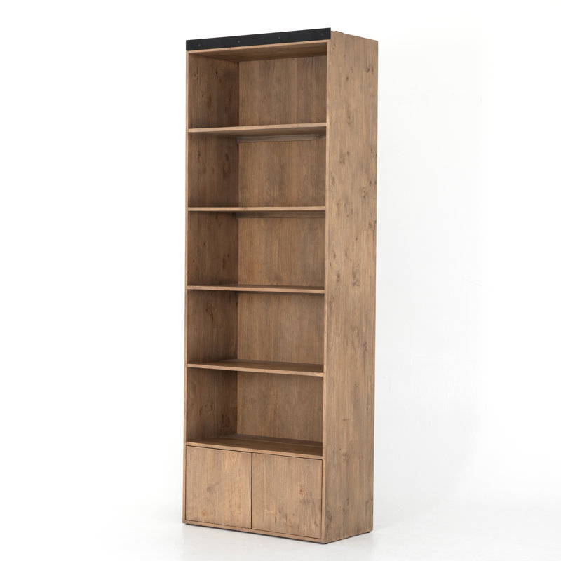 Bane Bookcase, Smoke Pine