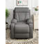 Fauteuil inclinable électrique, fauteuil inclinable avec poche latérale pour petits espaces-1258900169