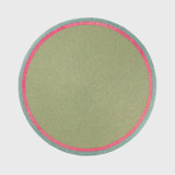 100% Cotton Round Beaded Placemat