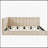 Full Size Velvet Upholstered Daybed/Sofa Bed Frame, Mid-Century Modern Design for Elegant and Versatile Home Decor-1377298765