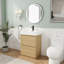 Meuble-lavabo 24 po avec 2 tiroirs, meuble-lavabo moderne pour petites salles de bain-1492240084