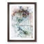 The Louvre Pyramid in Paris France in Abstract - Picture Frame Painting Print-55738239-55738244