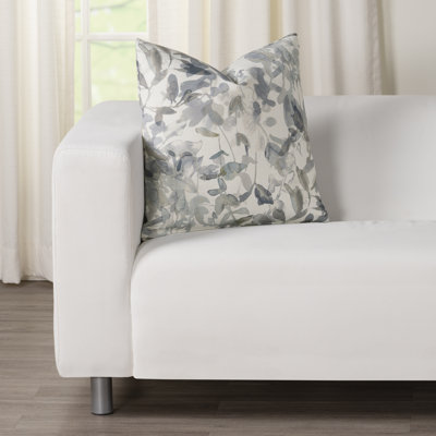 Floral Reversible Throw Pillow