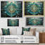 «Hinduisim Sacred Om Symbole» - Art mural sur toile de l'hindouisme-767952661-767952685