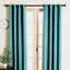  Tringle à rideaux pour fenêtre 44 - 120 po, tringle à draperie extensible en métal robuste de 1 po, tringle à rideaux réglable avec embouts carrés décoratifs pour la chambre à coucher, noir mat