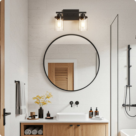 2-Light Dimmable Vanity Light