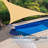 8' Triangle Shade Sail-91286796