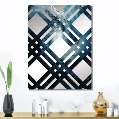 Ferenc - Grand miroir mural Tachisme MIR136211