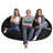 Microfiber / Microsuede Bean Bag Sofa-157642558-157642557