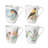 Lenox Butterfly Meadow Flutter 4 Piece Coffee Mug Set