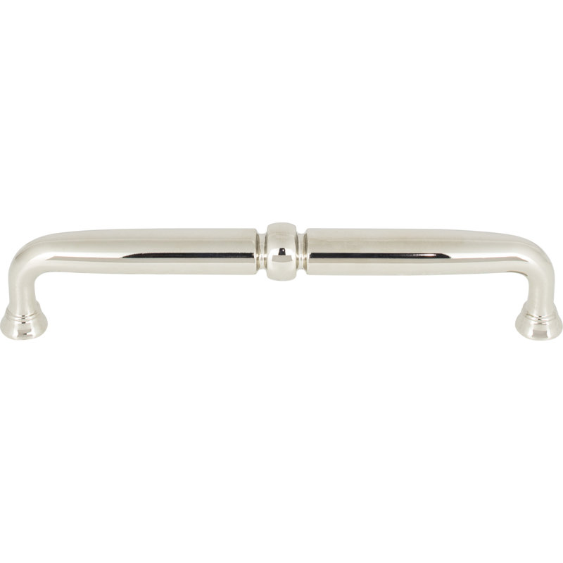 Henderson Bar pull, Polished Nickel, 6 5/16" Center to Center