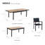 Heck Rectangular 12 - Person 133.9" Long Teak Dining Set
