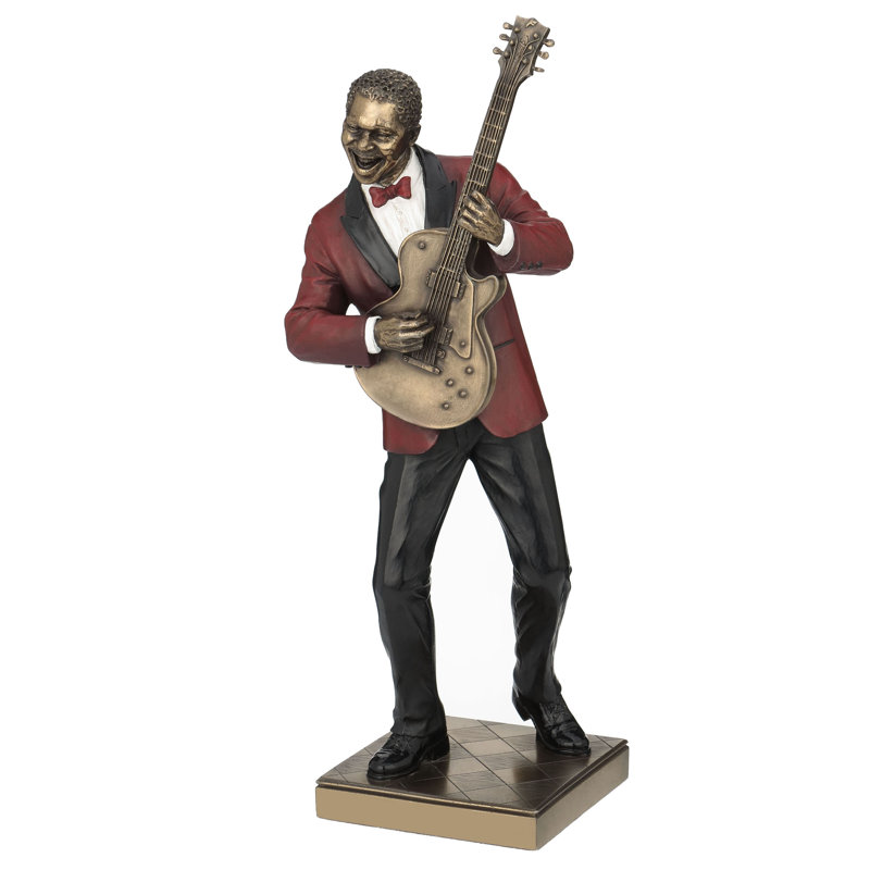 12,8 figurine poly résine multicolore