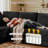 Obayemi Modular Sectional Sofa with Pillows,U-Shaped Chaise Upholstered Couches,Compressed Sofa for Bedroom,Living Room,No Assembly Required-534210780