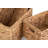 3 Piece Water Hyacinth Wicker Rectangular Storage Basket Set