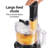 Hamilton Beach® Bowl Scraper Food Processor 8 Cup Capacity Black