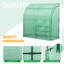 39.4" W x 78.7" D Lean-To Greenhouse-100556275