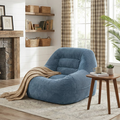 Fauteuil à billes pour adulte, confort ergonomique, offrant un bon soutien pour le dos, le cou, la tête, offrant une expérience de détente, les chambres à coucher, le salon et le dortoir. Parfait pour lire, jouer, se prélasser, passer du temps en famille, aucun assemblage requis.