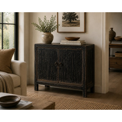 Chiedza Solid Wood Accent Cabinet