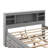 Willavene Platform Bed with Storage Headboard, USB, Twin Size Trundle and 3 Drawers-2091664651-2140937018