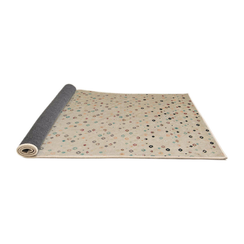 Wallington Abstract Indoor Rug, Round 5'