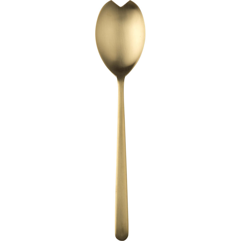 Couverts à salade Linea, Glace oro
