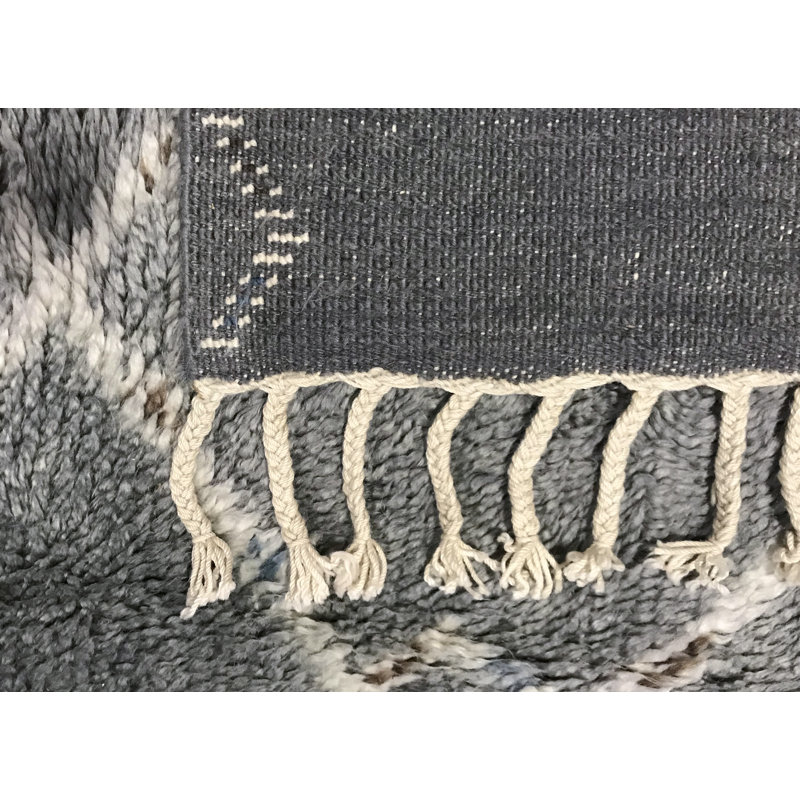 Moroccan Wool Indoor Rug, Rectangle 10' x 14'