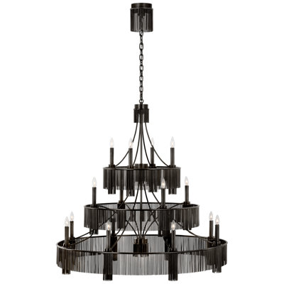 Sutton 50" Three Tier Chandelier