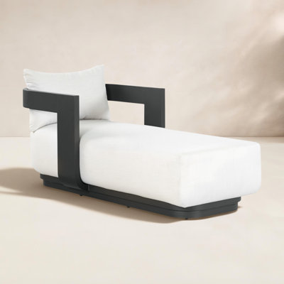 Johnny 30" Sunbrella® Patio Chaise Lounge