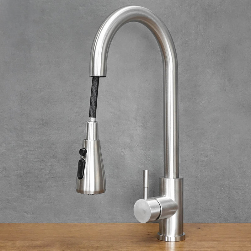 Belfry Kitchen Kitchen Faucet, Chrome