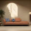 Chaise longue de loisirs moderne et simple-106541908