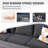 Kaniha Premium All-Weather Wicker 5 - Person Patio Conversation Set with Cushions-1408465110