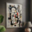 Reproduction encadrée ABSTRACT Series CECLXV III - bois massif-633636445