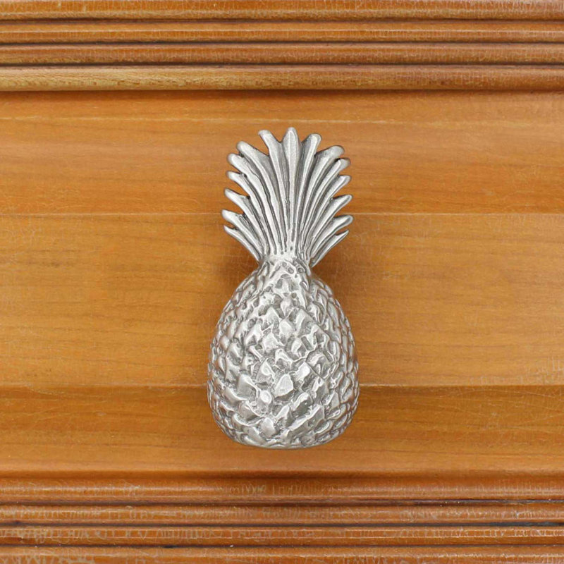 2 1/2" Pineapple Small Knob, Brushed Nickel