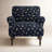 Bristol Armchair In Ditsy Dahlia Navy-352227007-352227006