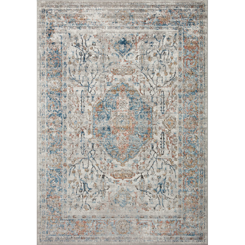 Mainville Oriental Indoor Rug, Rectangle 3'4" x 5'7"