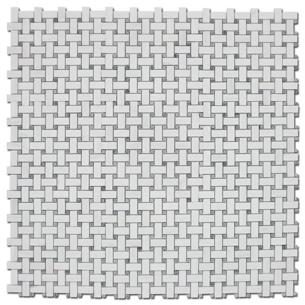 BASKET WEAVE DOLOMITE W/ GRAY POL