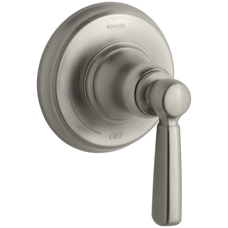 Bancroft Volume Control Shower Faucet Trim, Vibrant Brushed Nickel