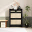 Armoire de rangement pour chaussures 16 paires avec 2 tiroirs de rangement Ciauna-1796759071