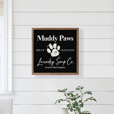Muddy Paws - noir