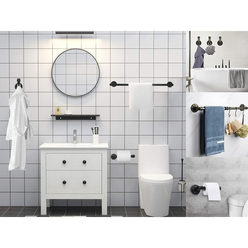 Ensemble de quincaillerie de salle de bain 3 pièces