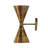 Lomnick Sconce-Burnt Brass