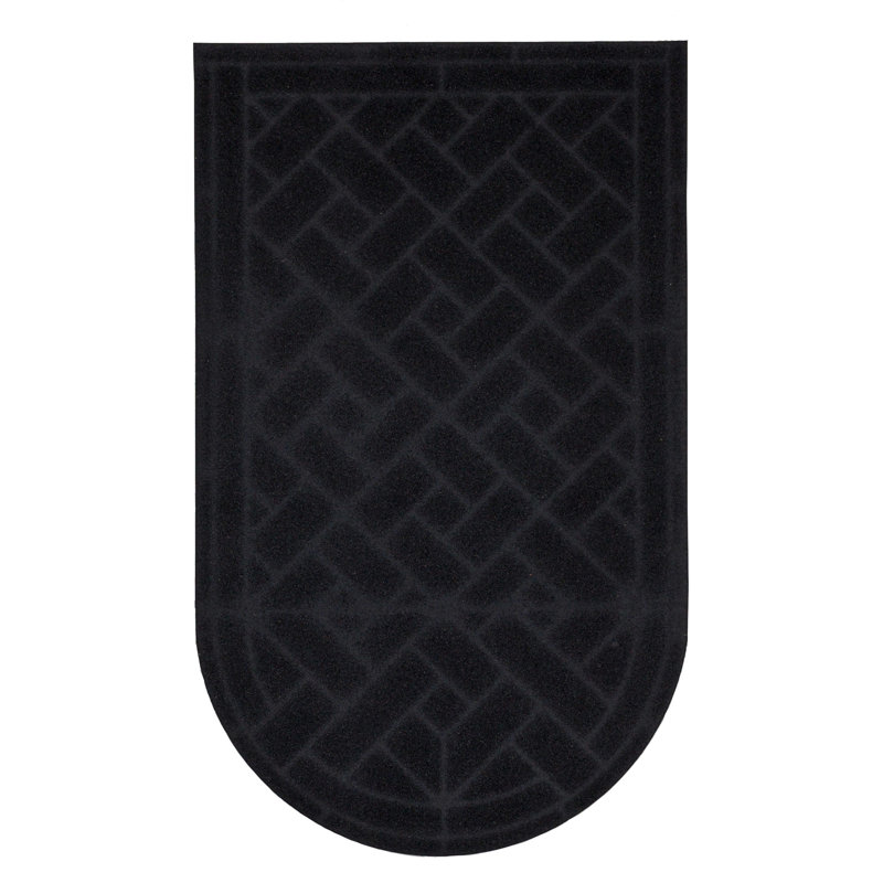 Paillasson Diagonal Pavers, Onyx