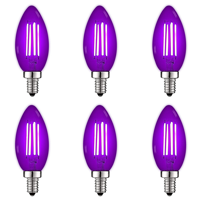 4,5 W (équivalent à 40 W), ampoule à DEL B11, ampoule colorée, culot E12 / candélabre