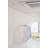Ceiling-Mounted Drying Rack White
