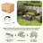 Outdoor Seat Cushions 3” Replacement Cushions Set-699740660